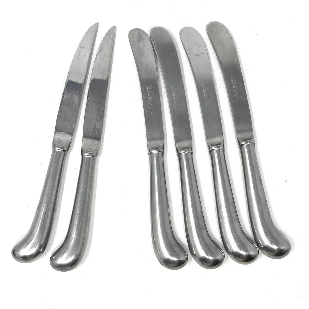 Oxford Hall Japan Old Westbury Jamestown Sagamore Hollow Pistol Knife Set 6 Pcs